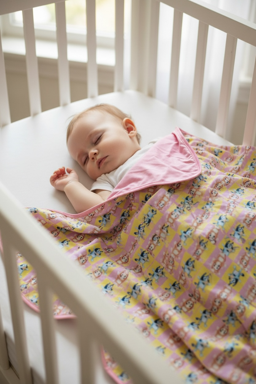 Pink Bluey Blanket|661