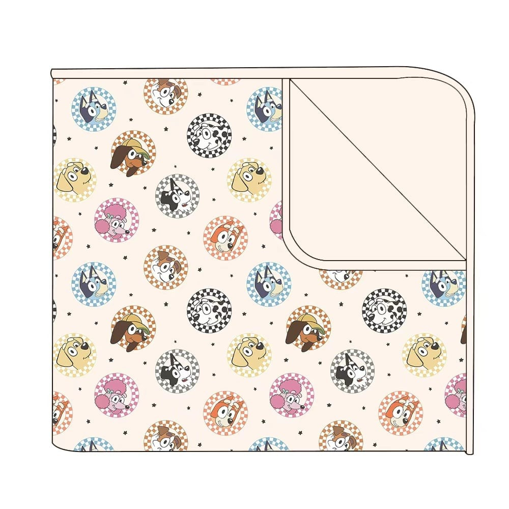 Bluey Circles Blanket|621