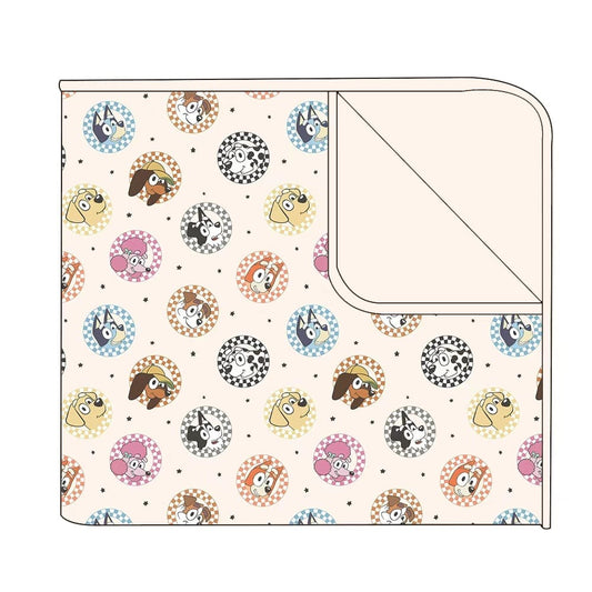 Bluey Circles Blanket|621
