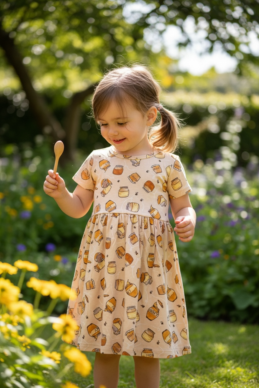 Honey Bamboo Dress|817
